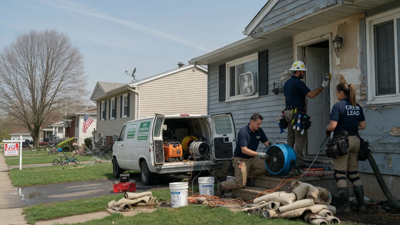 Flood Cleanup in Charles City, IA near me